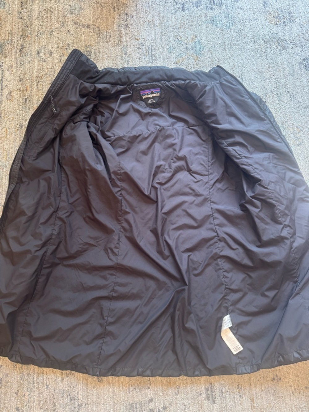 Patagonia Women's Black Quilted Insulated Coat XS - Picture 4 of 4